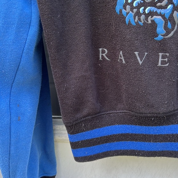 Harry Potter Ravenclaw Varsity Hoodie Hot Topic Exclusive- Unisex Size S - Picture 9 of 10